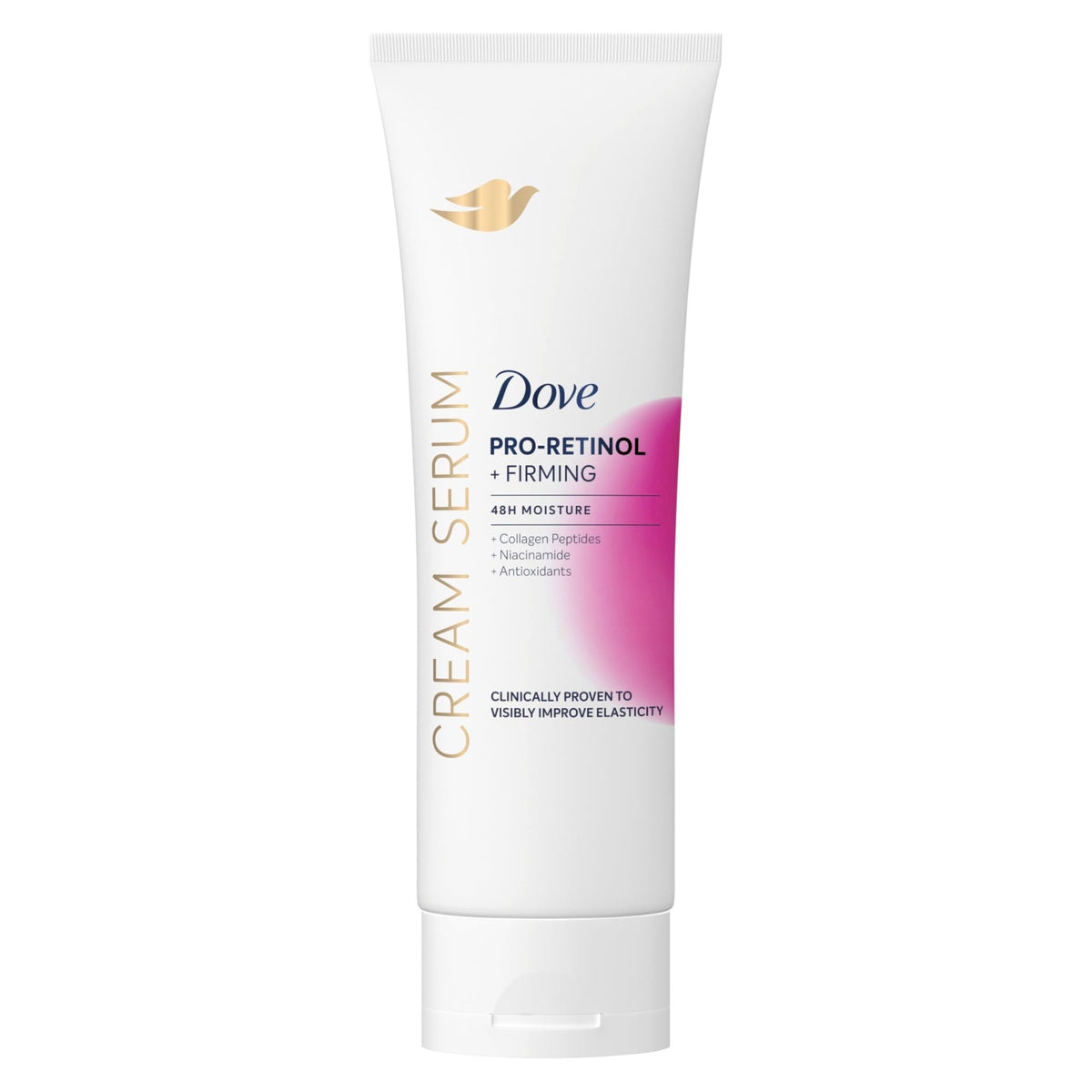 Dove Cream Serum Pro-Retinol + Firming for Elasticity and Firmness, with Collagen Peptides, Niacinamide and Antioxidants Lotion, 8 oz - FENGGESTORE20