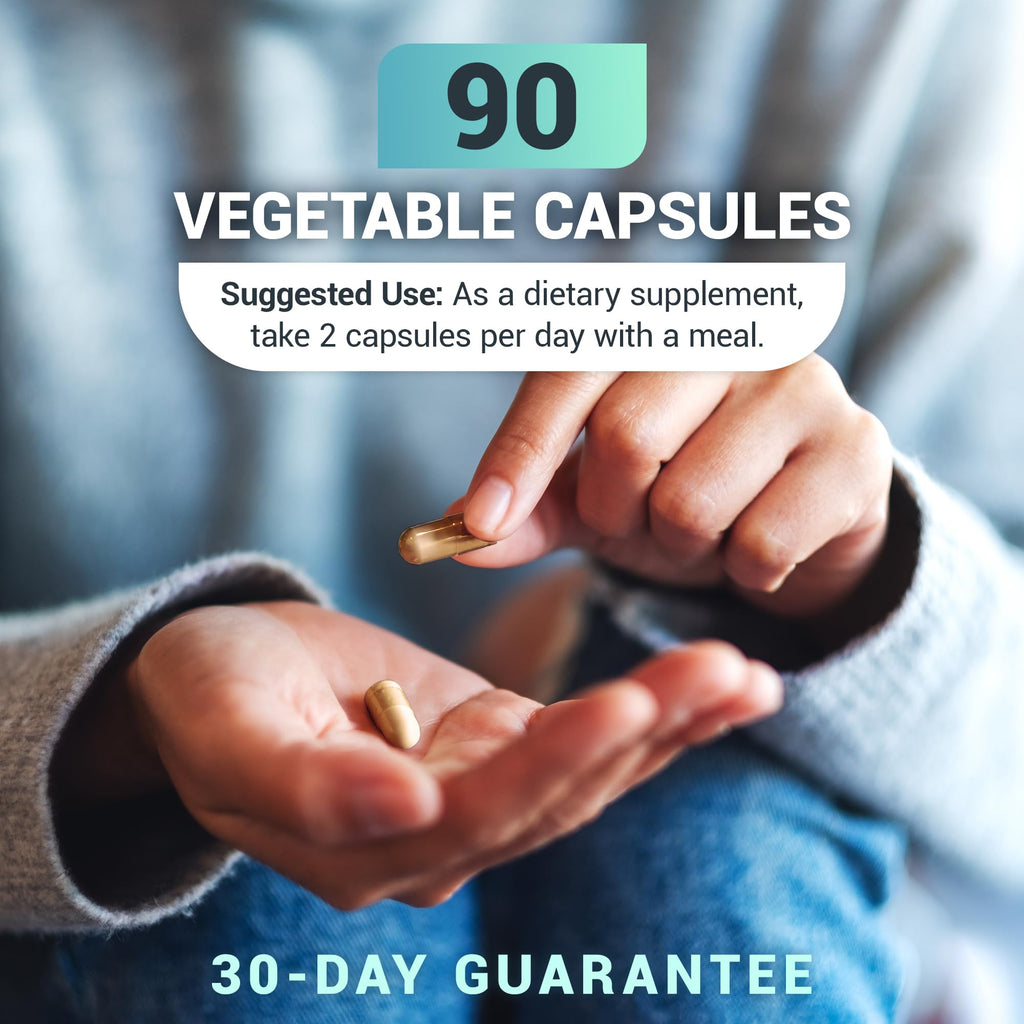 Dr. Berg Gallbladder Formula Extra Strength - with Ox Bile Powder and Conjugated Bile Acid - Digestive Enzymes Proprietary Blend - Full 45-Day Supply - 90 Vegetable Capsules - FENGGESTORE20