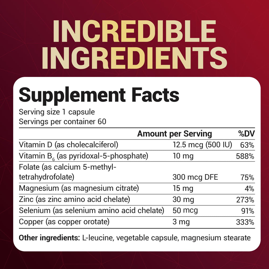 Dr. Berg Zinc 30mg Enhanced with Magnesium, Vitamin D3, Selenium, & Copper - Zinc Supplements for Men & Women - Chelated Zinc for Immune, Skin, Hair, & Nails Support* - 60 Capsules - FENGGESTORE20