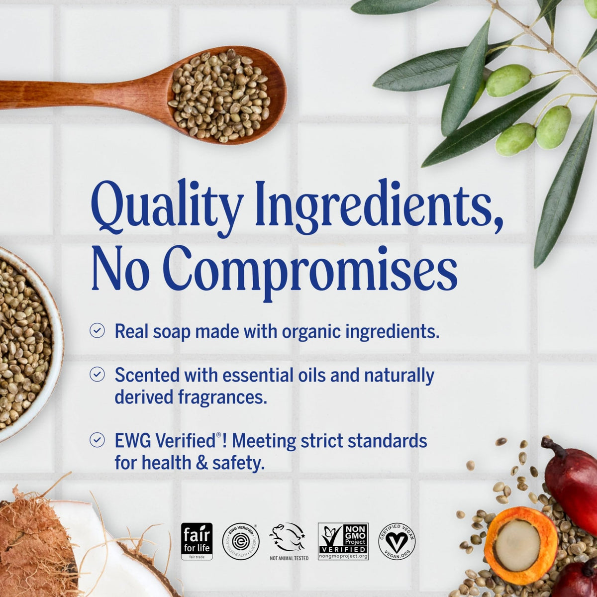 Dr. Bronner's Pure-Castile Magic Liquid Soap - Made with Regenerative Organic Certified Oils- 18-in-1 Uses for Face - FENGGESTORE20