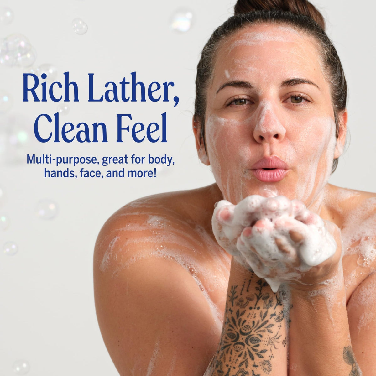 Dr. Bronner's Pure-Castile Magic Liquid Soap - Made with Regenerative Organic Certified Oils- 18-in-1 Uses for Face - FENGGESTORE20