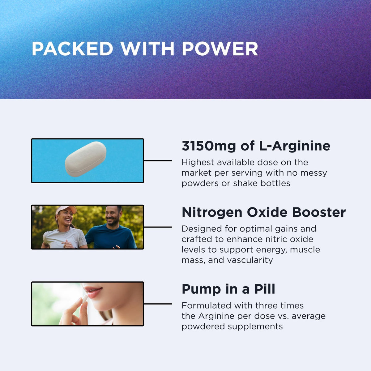 Dr. Emil - L Arginine (3150mg) Highest Capsule Dose - Nitric Oxide Supplement for Vascularity, Endurance and Heart Health - FENGGESTORE20