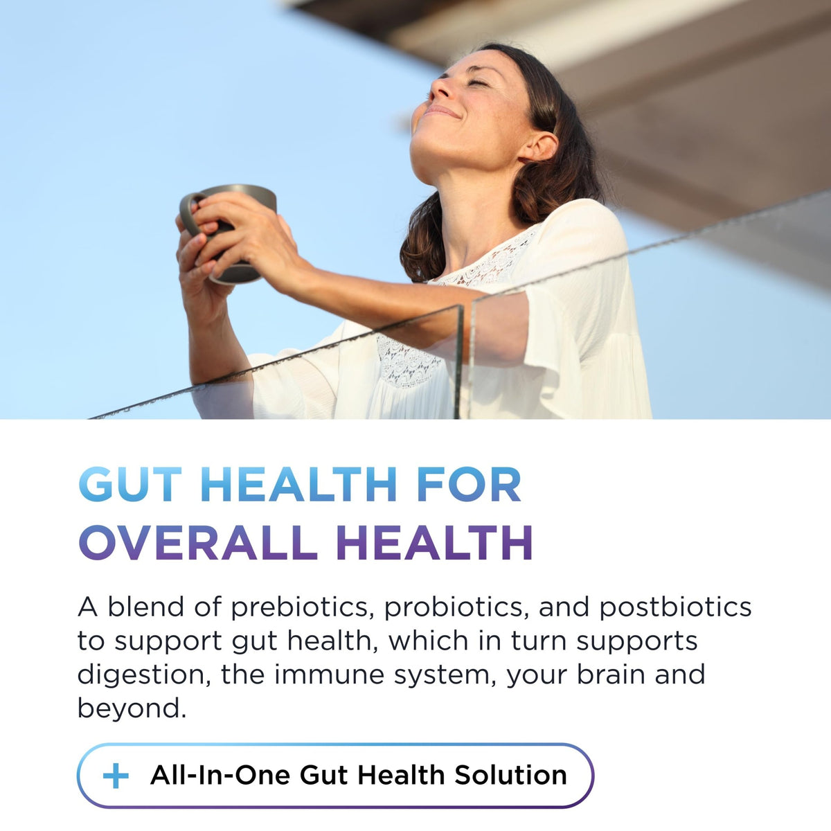 DR. EMIL NUTRITION Total Gut Health Complex - Prebiotic, Probiotic & Postbiotic Supplement - Supports Digestive Health, Bloating & Gut Balance - FENGGESTORE20