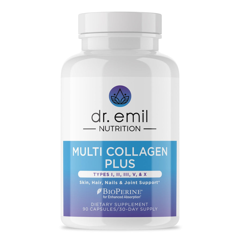 DR. EMIL NUTRITION Women's Multi Collagen Pills | Collagen Supplements | Support Hair, Skin, Nails & Joints | Hydrolyzed Collagen Supplements - FENGGESTORE20