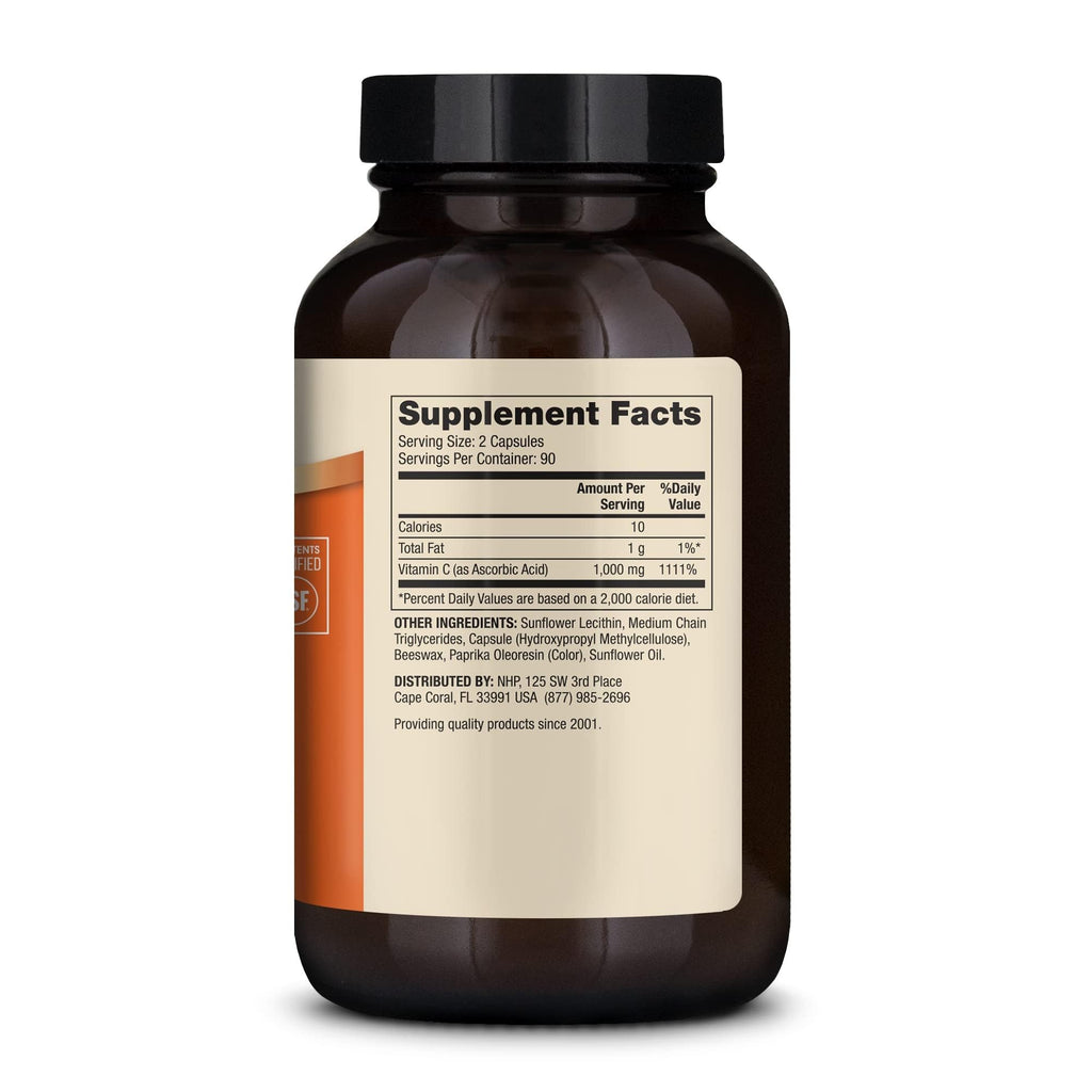 Dr. Mercola Liposomal Vitamin C - Brain, Heart, Eye & Immune Support - Provides 1,000 mg of Bioavailable Vitamin C - Non-GMO, Gluten-Free & Soy-Free - FENGGESTORE20