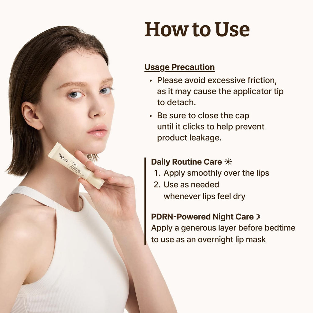 Dr. Reju-All Advanced PDRN Rejuvenating Lip Serum – Hydrating Lip Balm with Lipozip PDRN for Glowy, Dewy Lips – Gentle Exfoliating & Smoothing Lip Moisturizer – Hibiscus & Lactic Acid – 0.3 Fl Oz - FENGGESTORE20