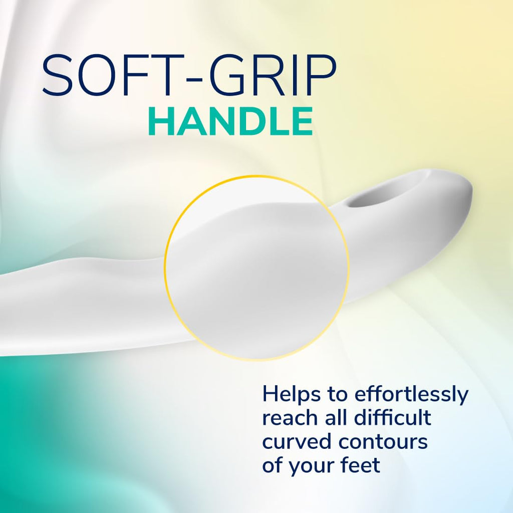 Dr. Scholl's Hard Skin Remover Nano Glass Foot File - Foot Callus Remover, Durable Foot Scrubber - FENGGESTORE20