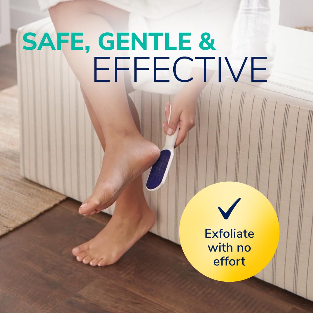 Dr. Scholl's Hard Skin Remover Nano Glass Foot File - Foot Callus Remover, Durable Foot Scrubber - FENGGESTORE20