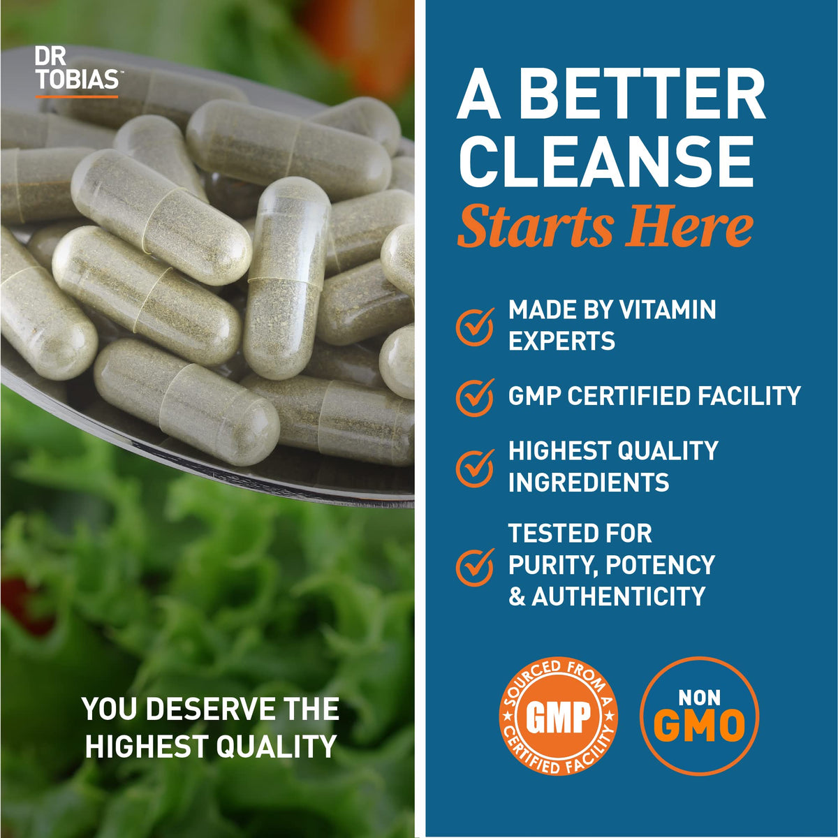 Dr. Tobias Colon Cleanse - Constipation Relief & Gut Health Support for Women & Men | 14 Day Colon Cleanser for a Gentle Colon Detox - FENGGESTORE20