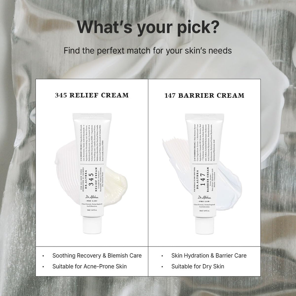 Dr.Althea 147 Barrier Cream | Daily Skin Barrier Care | Deep Hydrating with Hyaluronic Acid - FENGGESTORE20
