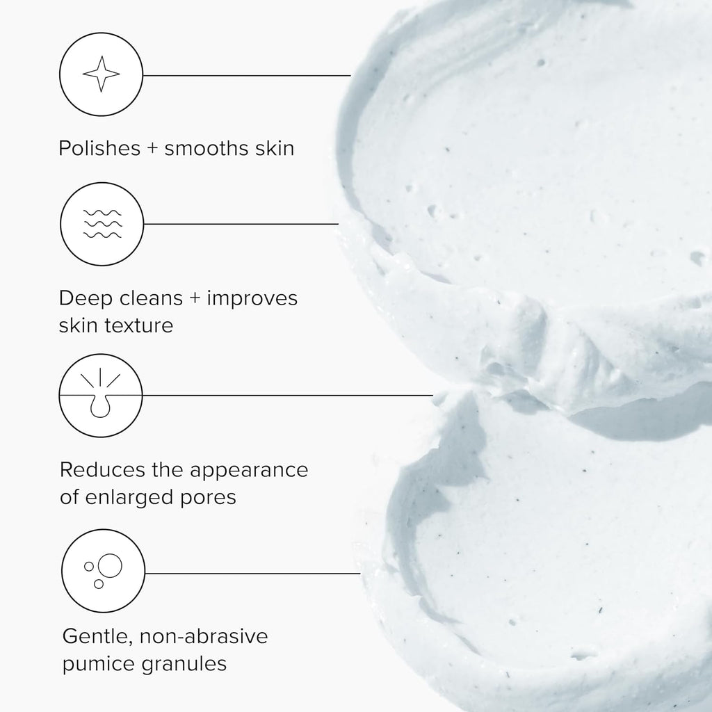 DRMTLGY Microdermabrasion Scrub – Gentle Facial Exfoliating Scrub to Smooth & Polish Skin - FENGGESTORE20