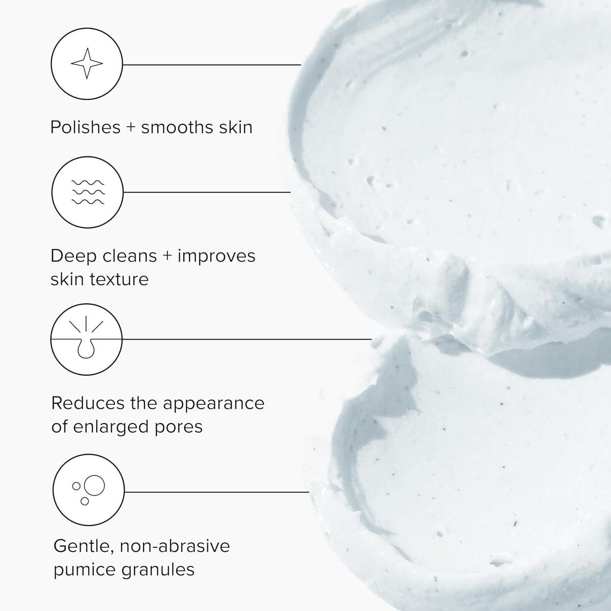 DRMTLGY Microdermabrasion Scrub – Gentle Facial Exfoliating Scrub to Smooth & Polish Skin - FENGGESTORE20