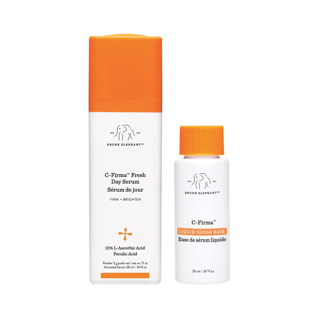 Drunk Elephant C-Firma Fresh Day Serum - 28 ml/.94 fl oz - 15% Illuminating Vitamin C - Clean Clinical Skincare - Cruelty-Free - Dermatologist-Tested - FENGGESTORE20