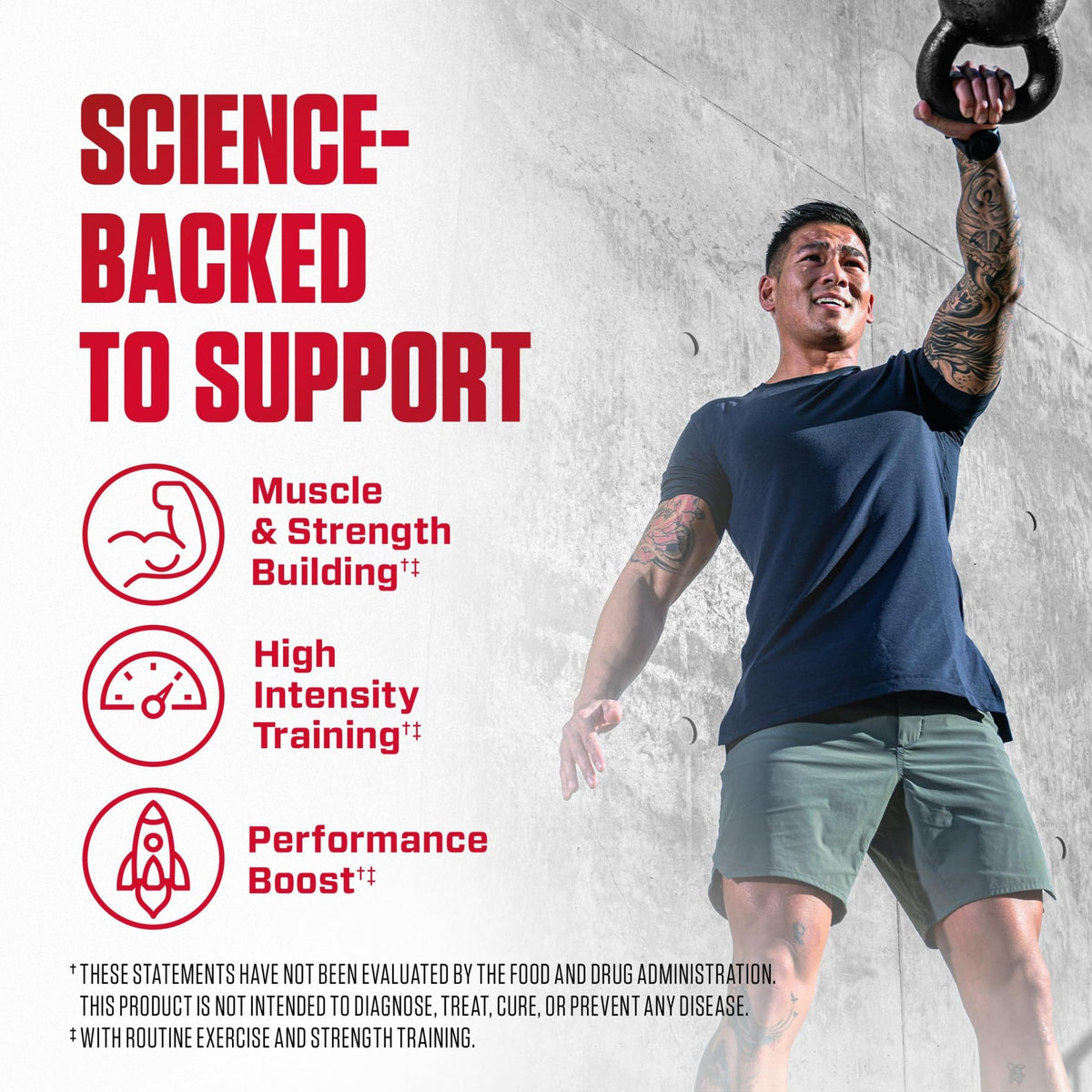 Dymatize 100% Creatine Monohydrate with CREAPURE, 5g Per Serving, 60 Servings (300g), Creatine for Women and Men, Gluten Free - FENGGESTORE20