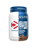 Dymatize Elite 100% Whey Protein Powder, Chocolate, 25g of Protein, 5.5g BCAAs, Less Than 140 Cal., Gluten Free, 3g Carb, 2g Sugar, 3g Fat (25 Servings) - FENGGESTORE20