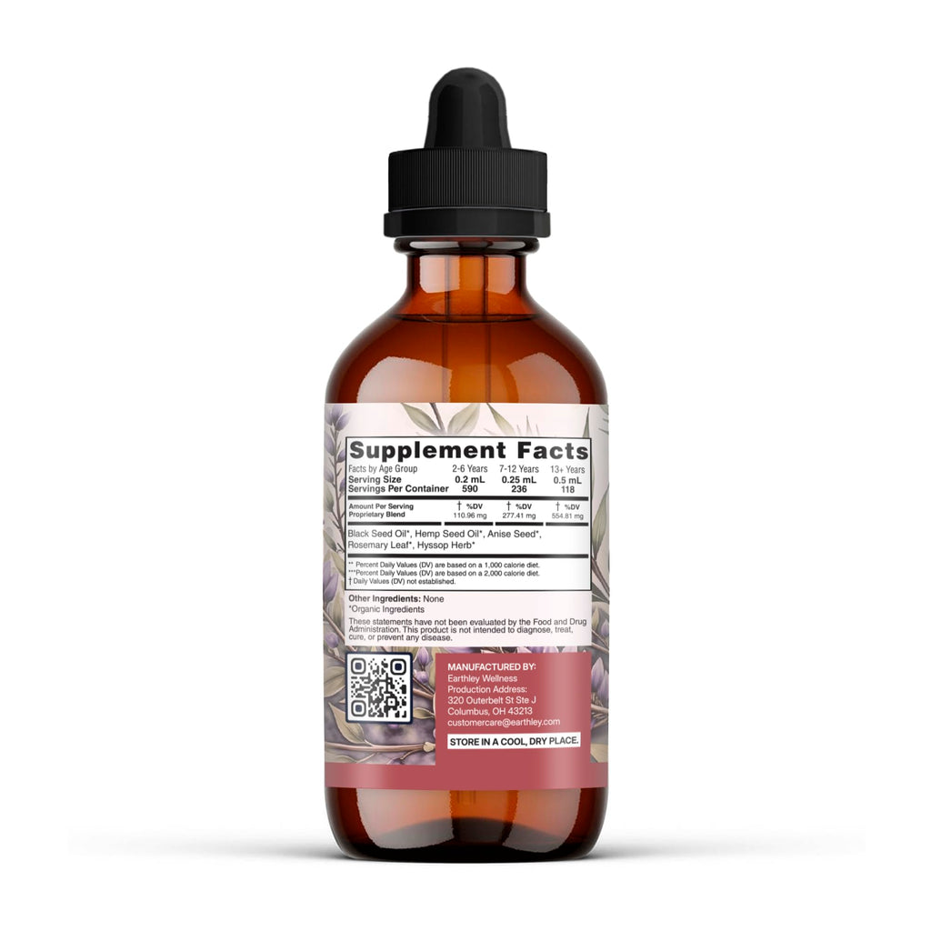 Earthley Wellness Vitality Oil, Liver, Immune, and Gut Health Support, Helps Elimate Toxins and Supports Liver Health, Zero Flavors, - FENGGESTORE20
