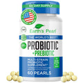 Earth's Pearl Probiotics for Women & Men & Kids - Pearl-Shaped Probiotic & Prebiotics with BIO-Tract®, 4 Billion CFU, Gut Health Support (60-Day Supply) - FENGGESTORE20