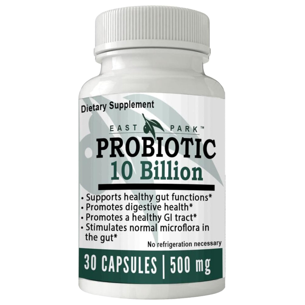 East Park Research d-Lenolate Probiotic Supplement | Probiotic 10 Billion CFUs Supports Gut & Digestive Health | Dietary Supplement Probiotics - FENGGESTORE20