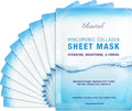 Ebanel 10 Pack Collagen Face Mask with Hyaluronic Acid, Vitamin C, Peptide, Aloe, Instant Brightening Hydrating Face Masks Skincare Korean Sheet Mask, Skin Firming, Lifting Anti Aging Facial Masks - FENGGESTORE20