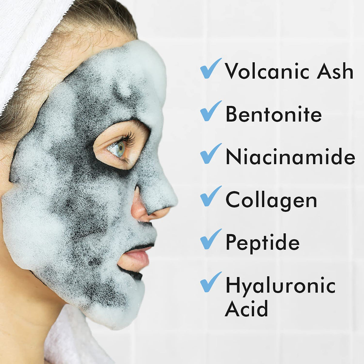 Ebanel Bundle of 10 Pack Bubble Clay Masks, and 2.5% Retinol Moisturizer - FENGGESTORE20