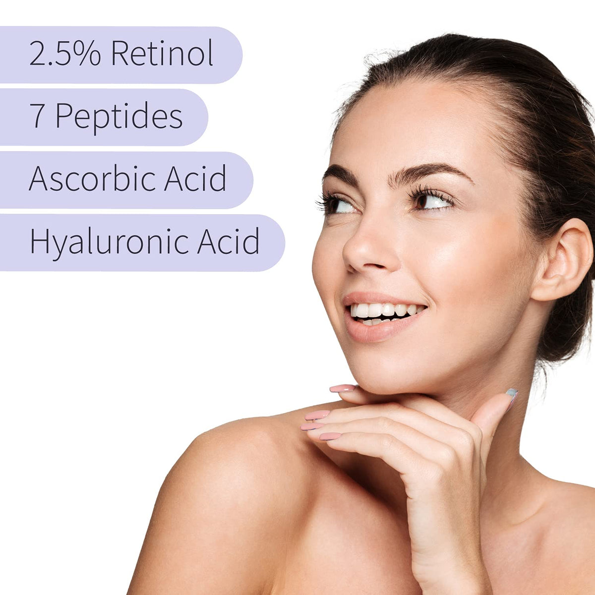 Ebanel Bundle of 10 Pack Bubble Clay Masks, and 2.5% Retinol Serum - FENGGESTORE20
