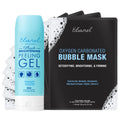 Ebanel Bundle of 10 Pack Bubble Clay Masks, and Exfoliating Face Scrub Peeling Gel Mild 4.12 Oz - FENGGESTORE20