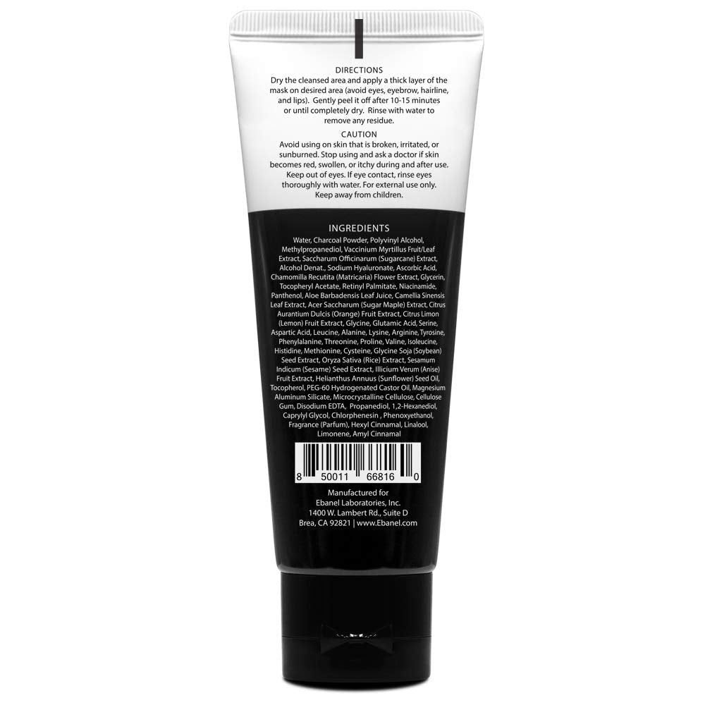 Ebanel Bundle of 15-Pack Collagen Face Mask, and Charcoal Peel Off Face Mask - FENGGESTORE20