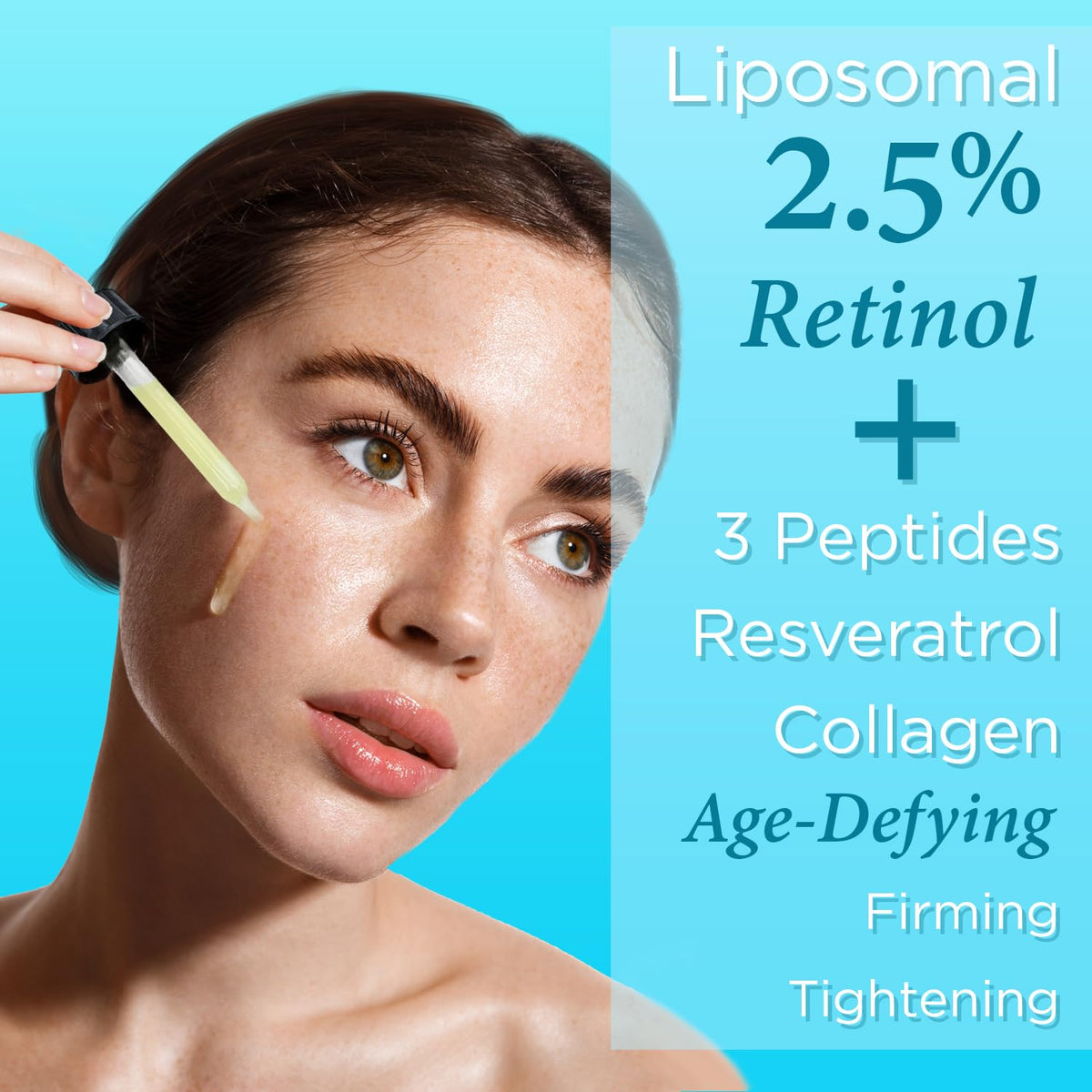 Ebanel Bundle of 2.5% Retinol Moisturizer and Serum - FENGGESTORE20
