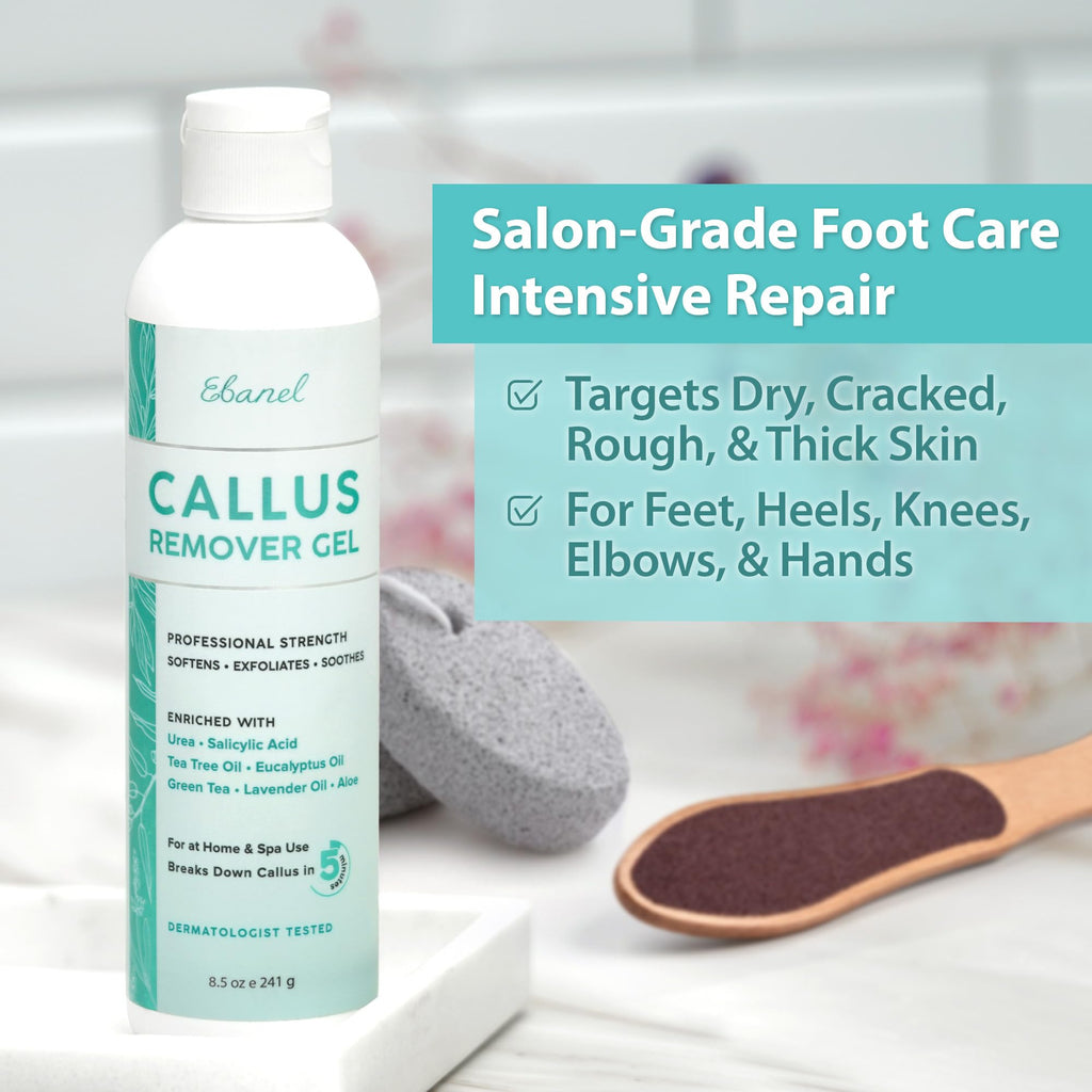 Ebanel Bundle of Callus Remover Gel and Antifungal Treatment - FENGGESTORE20
