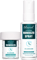 Ebanel Bundle of Lidocaine Numbing Cream, and Numbing Spray - FENGGESTORE20