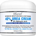 Ebanel Urea Cream 40% plus Salicylic Acid 2%, Foot Cream for Dry Cracked Heels Feet Knees Elbows Hands, Foot Dead Skin Cuticle Callus Remover Toenail Softener, Keratolytic Skin Barrier Repair - FENGGESTORE20