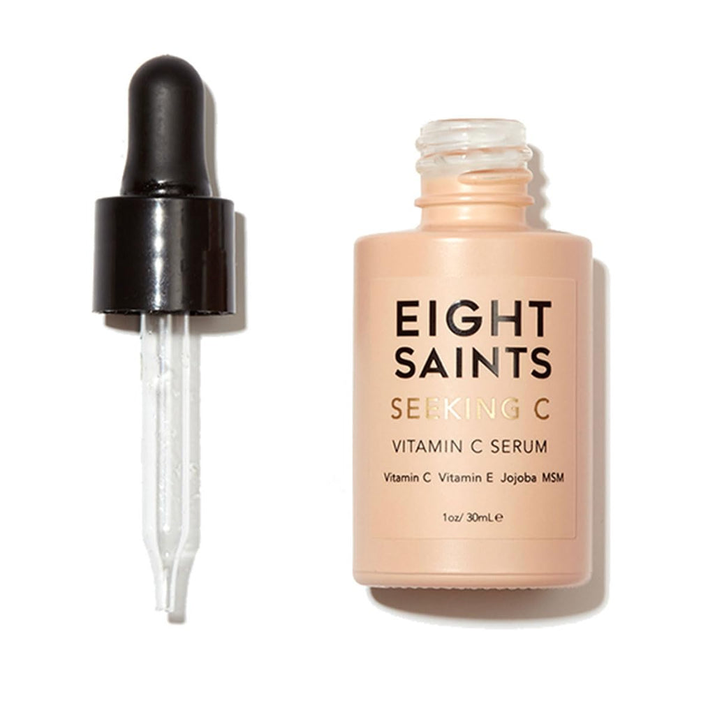 Eight Saints Vitamin C Serum For Face, Anti Aging Facial Serum, Hyaluronic Acid, Vitamin E, Aloe Vera and Jojoba Oil, Hydrating & Brightening Serum - FENGGESTORE20