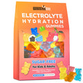 Electrolyte Gummies Sugar Free | Electrolyte Hydration Energy Gummies for Running & Sports - Energy Chews with Calcium & Vitamin C for Kids & Adults, - FENGGESTORE20