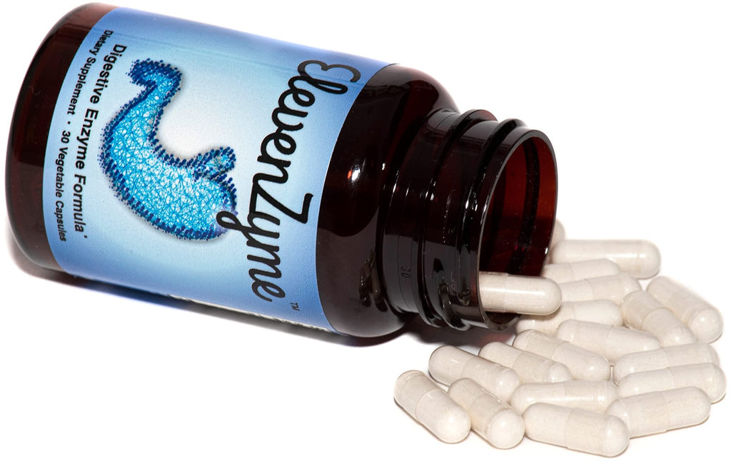 ElevenZyme - Natural Digestive Enzyme Supplement - Non-GMO, Vegan - FENGGESTORE20