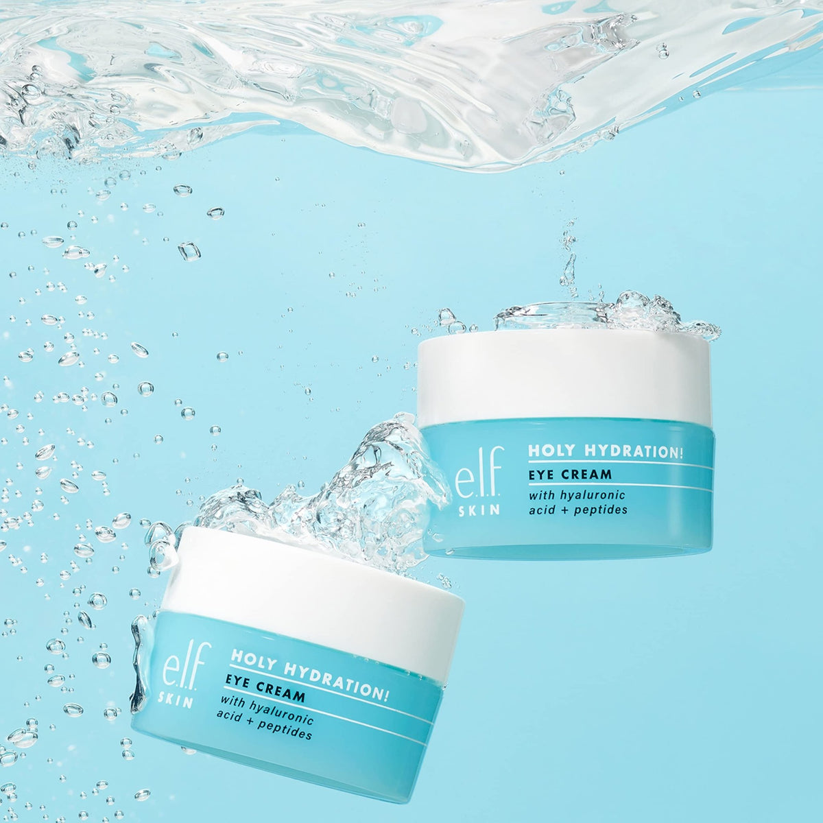 e.l.f. SKIN Holy Hydration! Eye Cream, Rich Hydrating Eye Cream For Minimizing Dark Circles - FENGGESTORE20