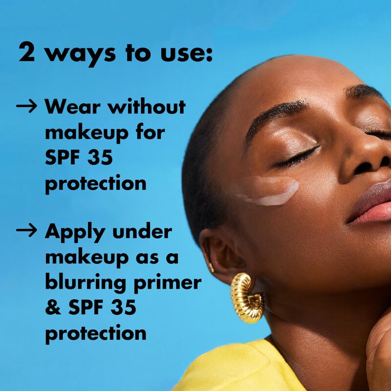 e.l.f. SKIN Suntouchable Invisible SPF 35, Lightweight, Gel-based Sunscreen For A Smooth Complexion, Doubles As A Makeup Primer - FENGGESTORE20