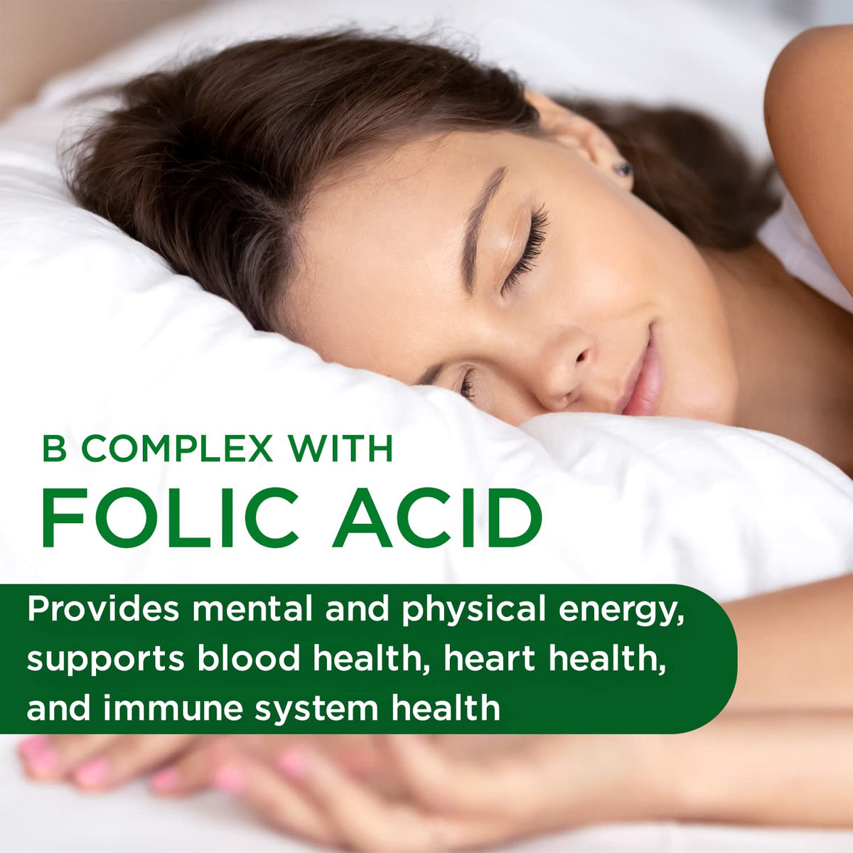 EMERALD LABS B-Healthy - Vegan Vitamin B Complex - Includes Methylated Folic Acid & Full Spectrum B Vitamins - Supports Immune, Brain & Heart Health - FENGGESTORE20