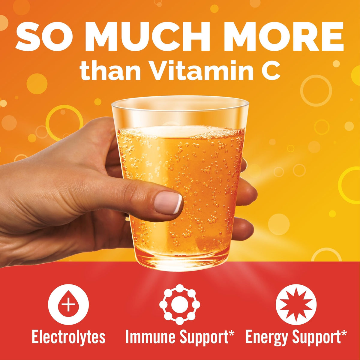 Emergen-C 1000mg Vitamin C Powder for Daily Immune Support Caffeine Free Vitamin C Supplements with Zinc and Manganese - FENGGESTORE20