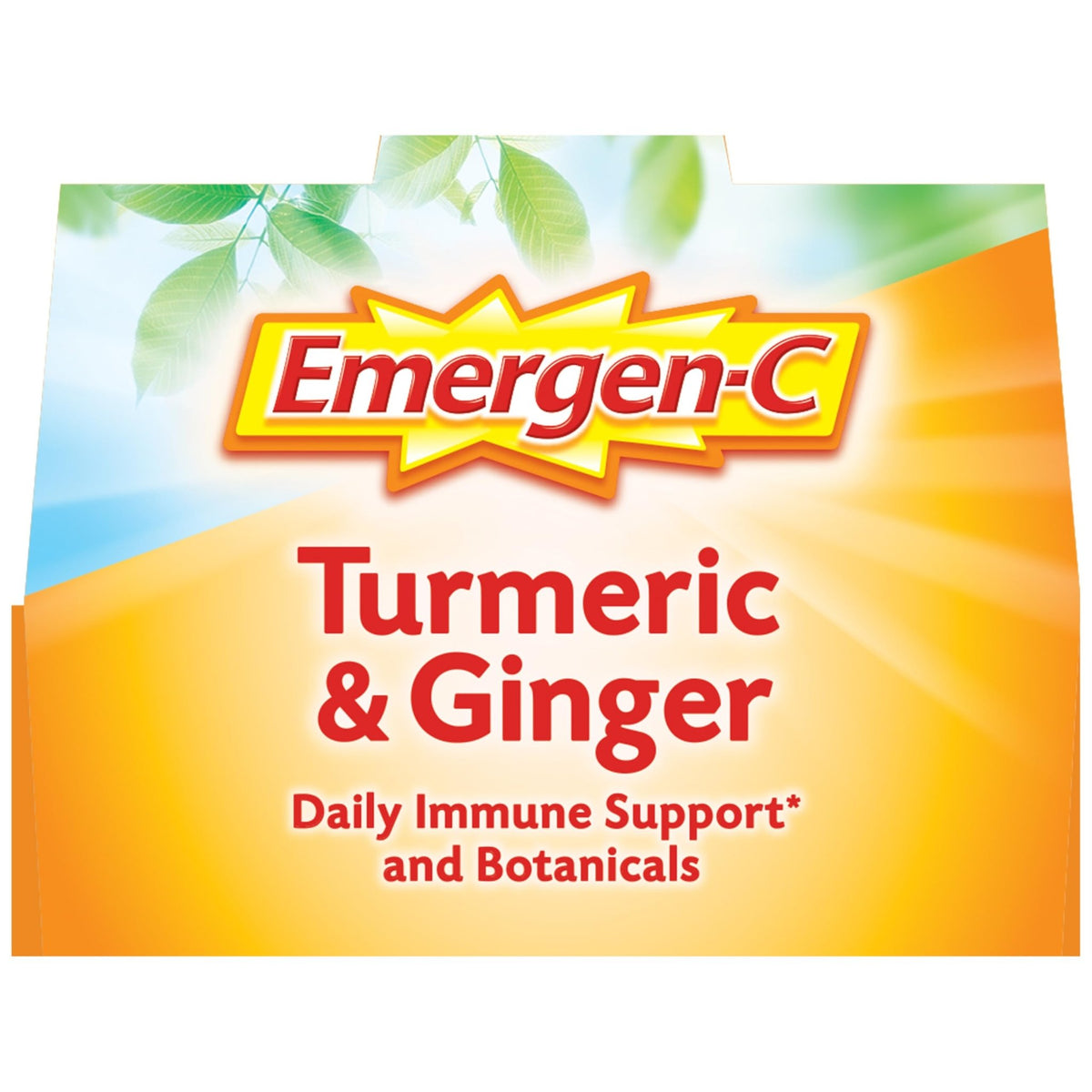 Emergen-C Citrus-Ginger Fizzy Drink Mix, Turmeric and Ginger, Immune Support, Natural Flavors - FENGGESTORE20