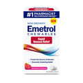 Emetrol Non-Drowsy Nausea Relief - Chewable Medicine for Upset Stomach - Pharmacist Recommended Nausea Relief - Mixed Berry Flavor, 60 Tablets - FENGGESTORE20