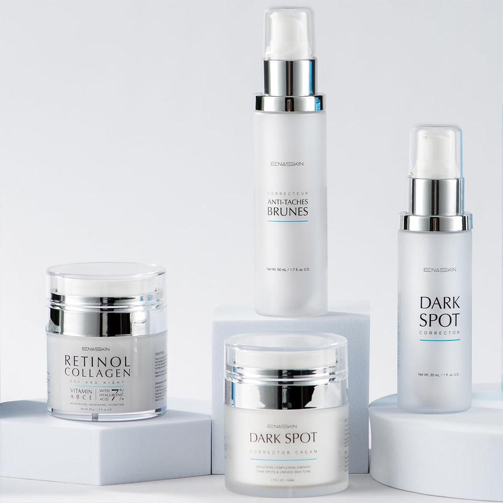 EnaSkin Dark Spot Remover for Face and Body: Advanced Formula Spot Corrector Cream to Fade Age Spots, Sun Spots, Freckles - FENGGESTORE20
