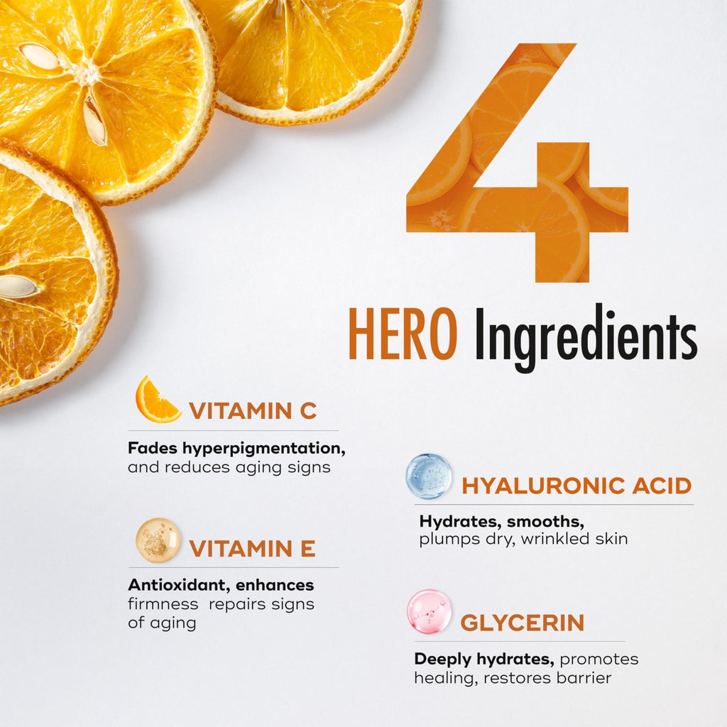 Envy Vitamin C Serum with Vitamin E & Glycerin - Skin, Dark Spot Reduction & Anti-Aging, Dermatologist Tested, Hydrating Glass Skin Serum - FENGGESTORE20