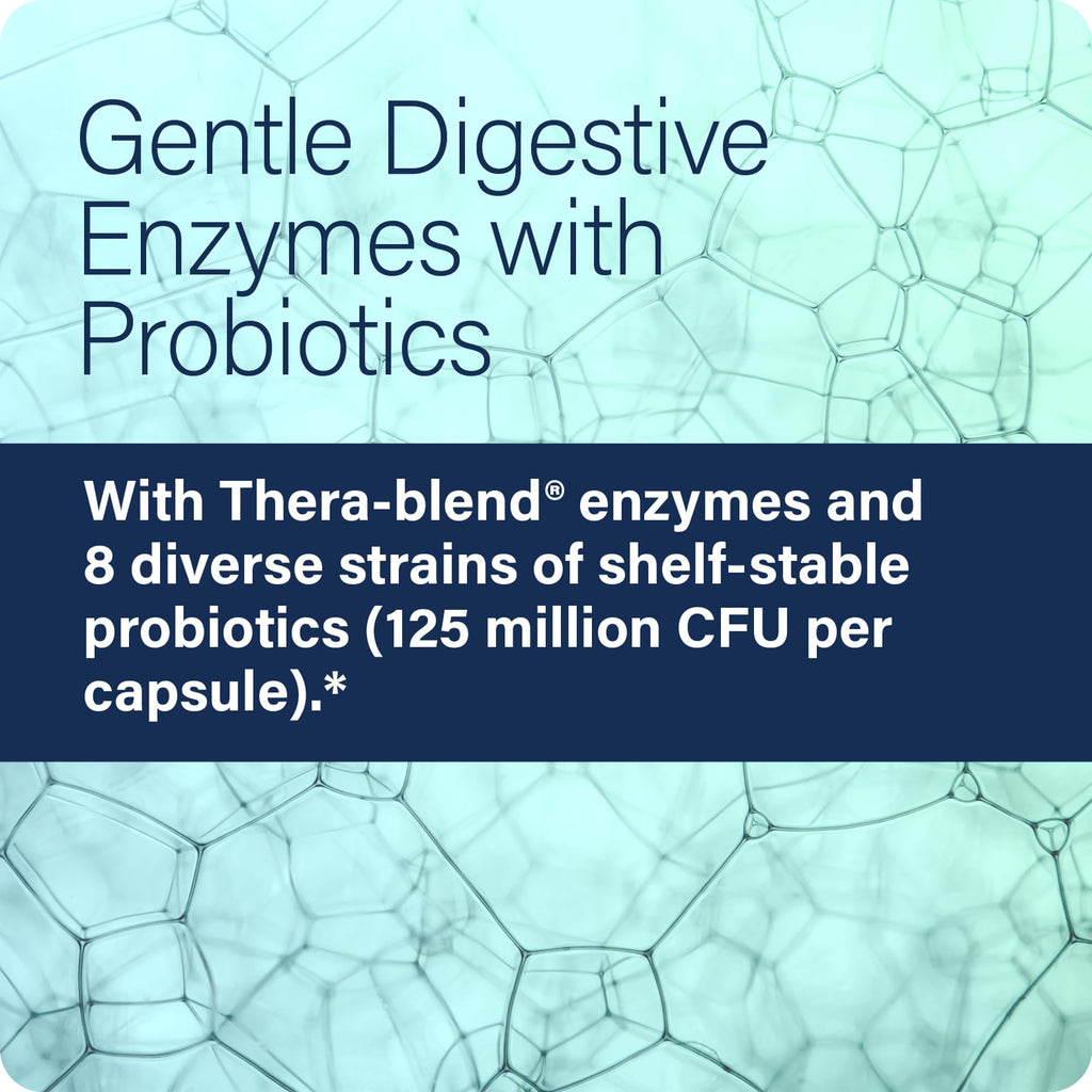Enzyme Science Complete Digestion - Digestive enzymes for women and for men with probiotics - 3-in1 Gut Health Support for Digestion - Digestive health - FENGGESTORE20