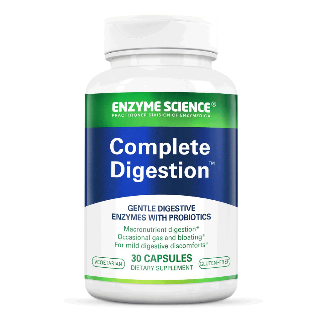 Enzyme Science Complete Digestion - Digestive enzymes for women and for men with probiotics - 3-in1 Gut Health Support for Digestion - Digestive health - FENGGESTORE20