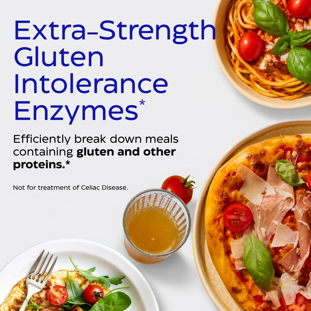 Enzymedica - GlutenEase Extra Strength, Complete Gluten & Casein Formula with Digestive Enzymes + DPP-IV, 30 Capsules - FENGGESTORE20