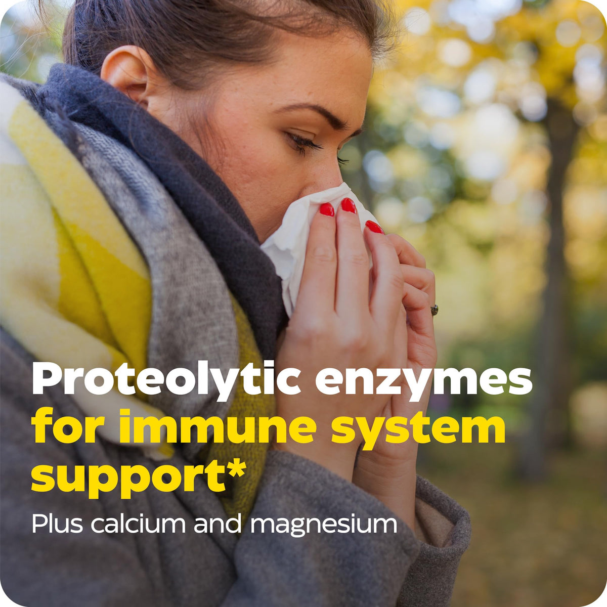 Enzymedica Immune Defense Regular Strength Caps - Proteolytic Enzyme Supplement for Men & Women, Immune Health Support Supplement with Protease, Catalase, Serrapeptase & Mucolase, Vegan - 180 Capsules - FENGGESTORE20