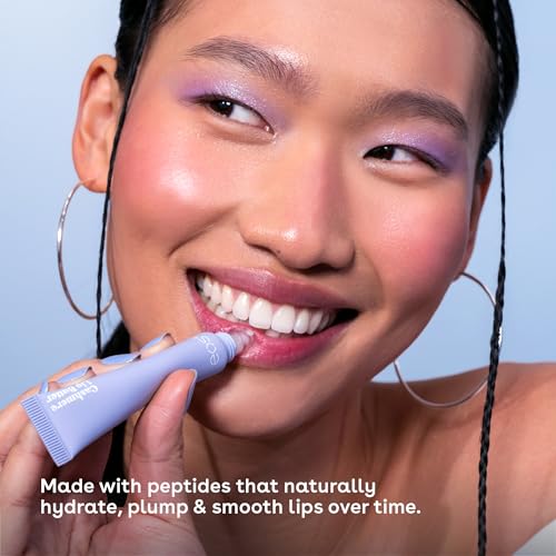 eos Cashmere Lip Butter - Vanilla Cashmere, Plumping Peptides, Smoothing, eos Lip Butter - FENGGESTORE20