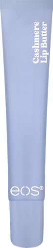 eos Cashmere Lip Butter - Vanilla Cashmere, Plumping Peptides, Smoothing, eos Lip Butter - FENGGESTORE20