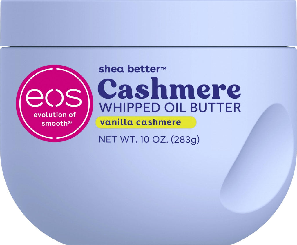 eos Cashmere Whipped Oil Body Butter, Vanilla Cashmere, 72 Hour Weightless Moisture - FENGGESTORE20