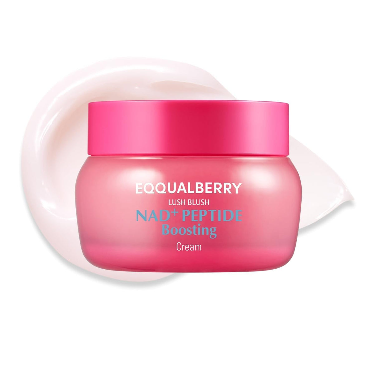EQQUALBERRY NAD+ Peptide Boosting Cream – NAD+ 5% & 13 Peptides Anti-Aging Face & Body Cream - FENGGESTORE20